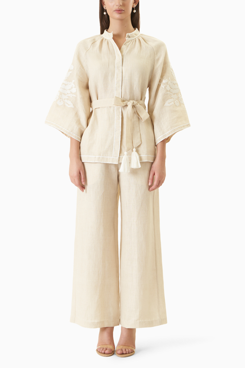Beige Swan Set
