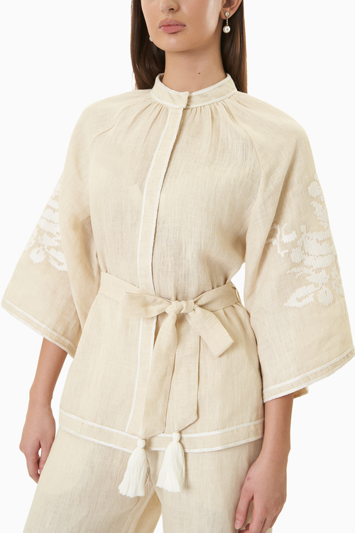 Beige Swan Set