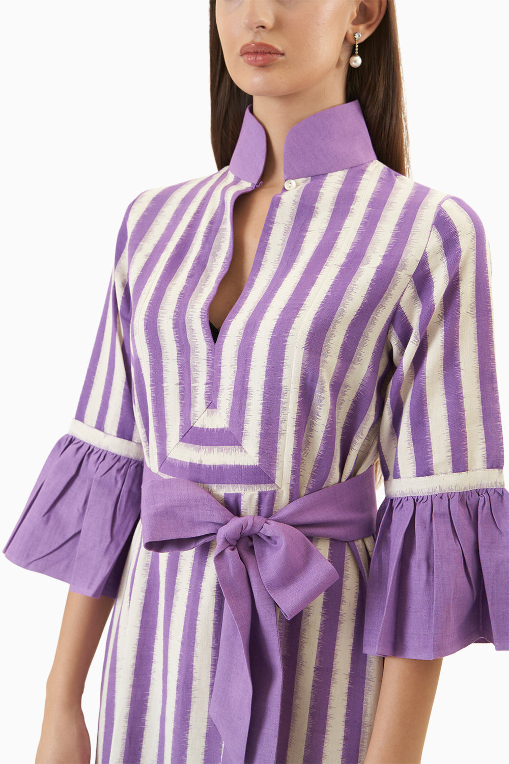 Purple White Amethyst Dress