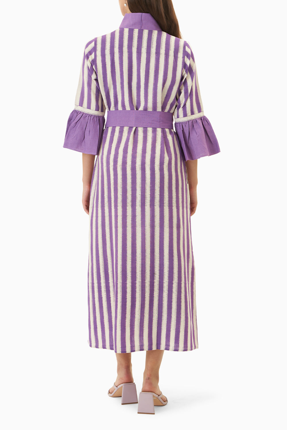 Purple White Amethyst Dress