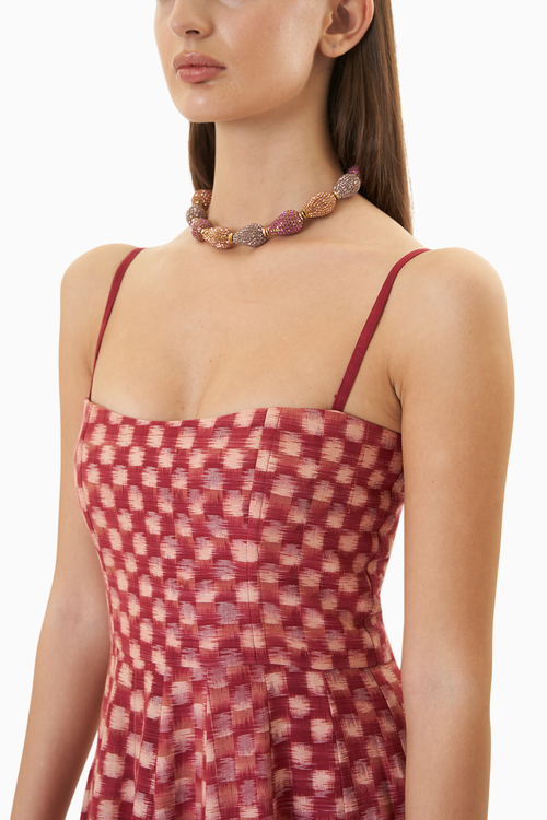 Red Checkmate Dress