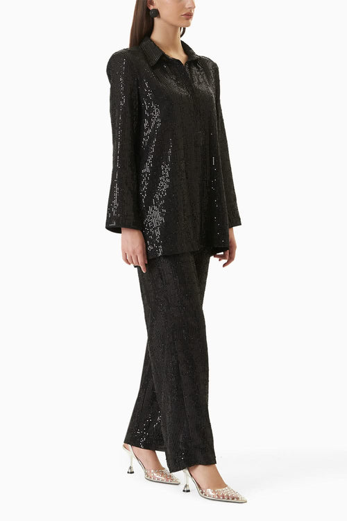 Black Starry Co-ord Set