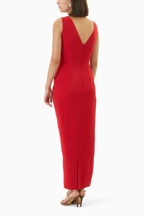 Reve Pleated and Cut-Out Detailed Dress