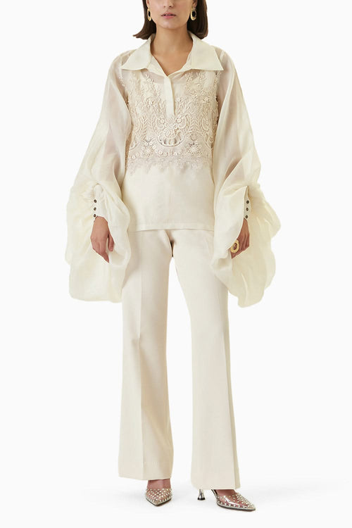 Ivory Lace Luna Coord Set