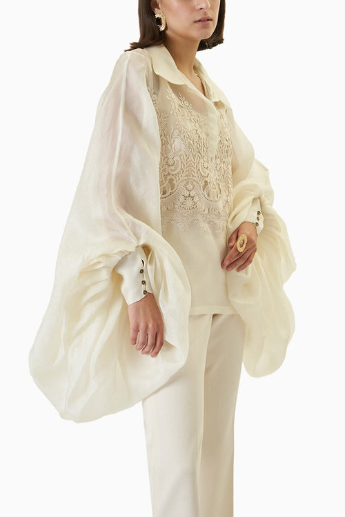 Ivory Lace Luna Coord Set