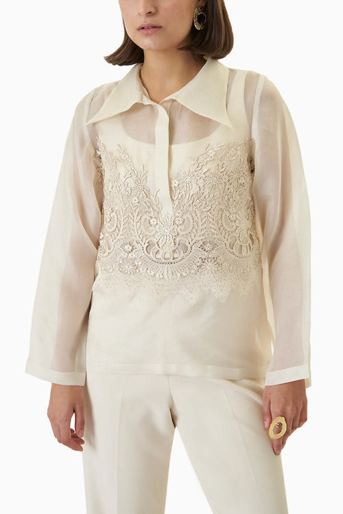 Ivory Luna Top