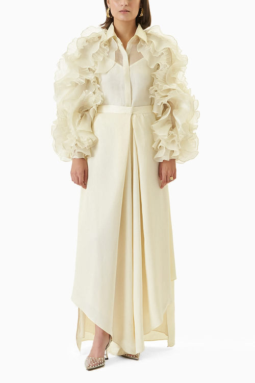 Ivory Tousle and Juliet Coord Set