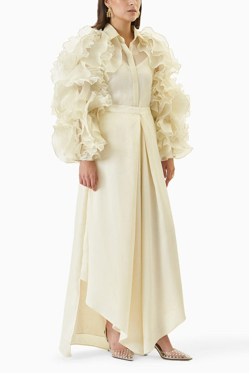 Ivory Tousle and Juliet Coord Set