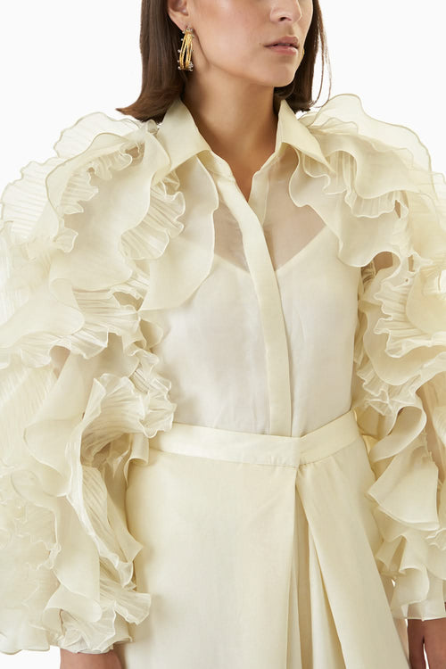 Ivory Tousle Top