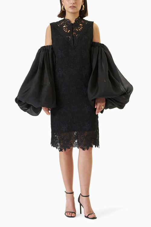 Black Vella Lace Dress