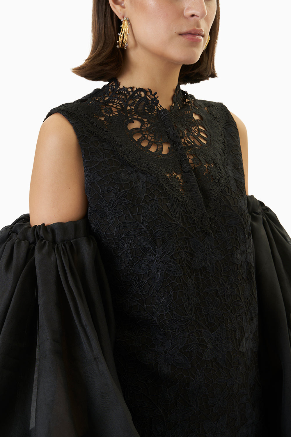 Black Vella Lace Dress