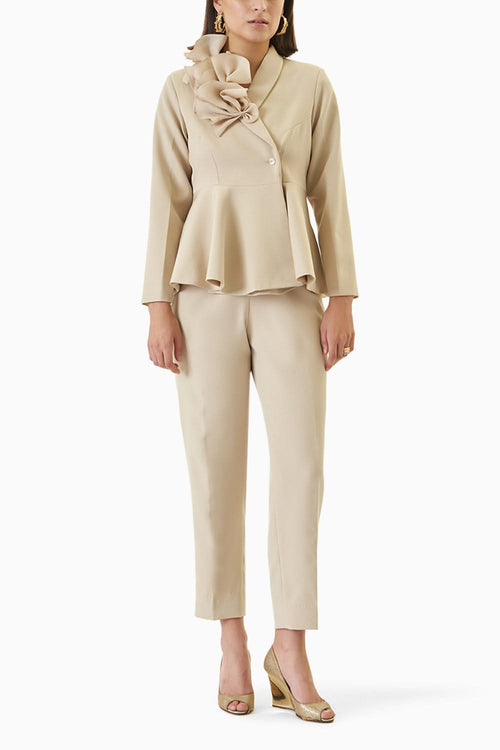 Nude Brigid Blazer Set