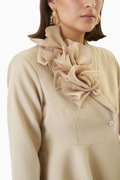 Nude Brigid Blazer Set