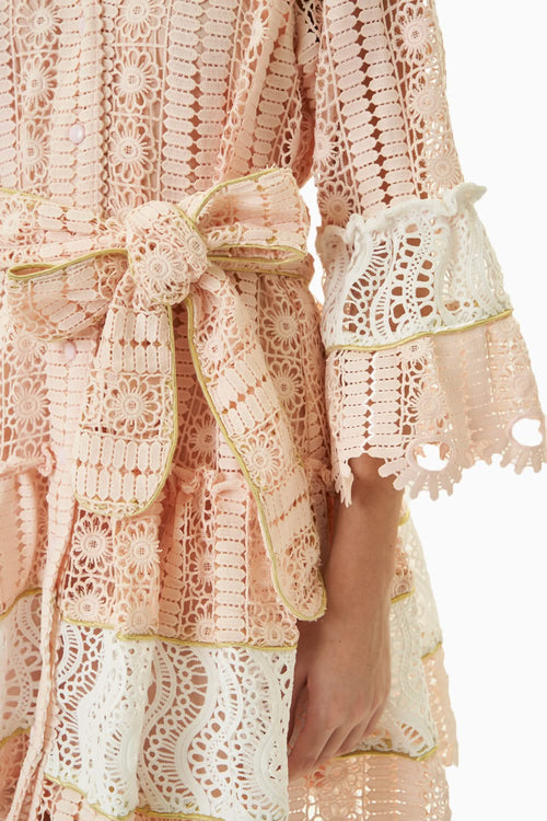 Leana Pink Mini Dress