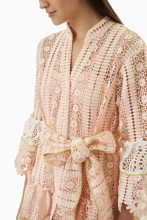 Leana Pink Mini Dress