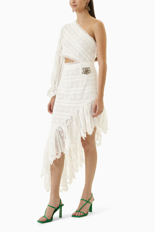 Palma White Maxi Dress