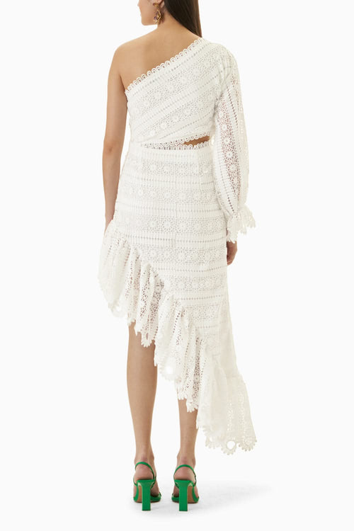 Palma White Maxi Dress