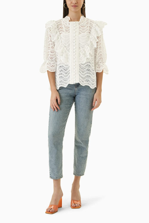 Paloma White Blouse