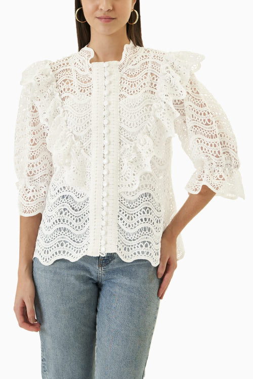 Paloma White Blouse