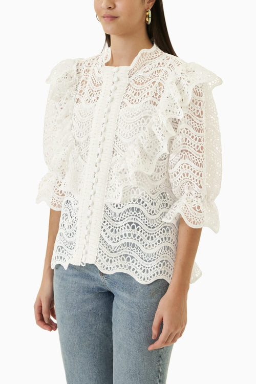 Paloma White Blouse