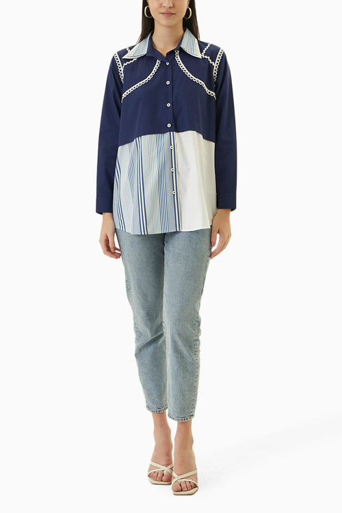 Blue Serena Shirt