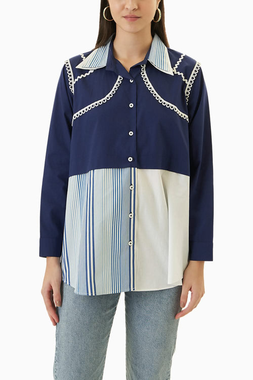Blue Serena Shirt