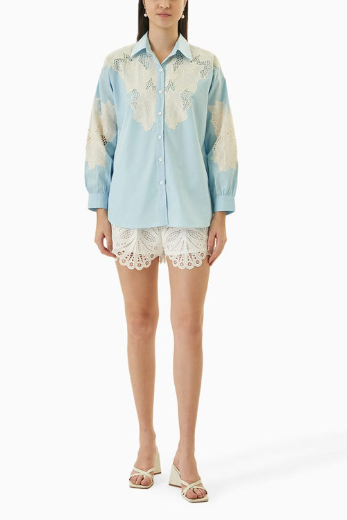 Evelyn Blue Shirt