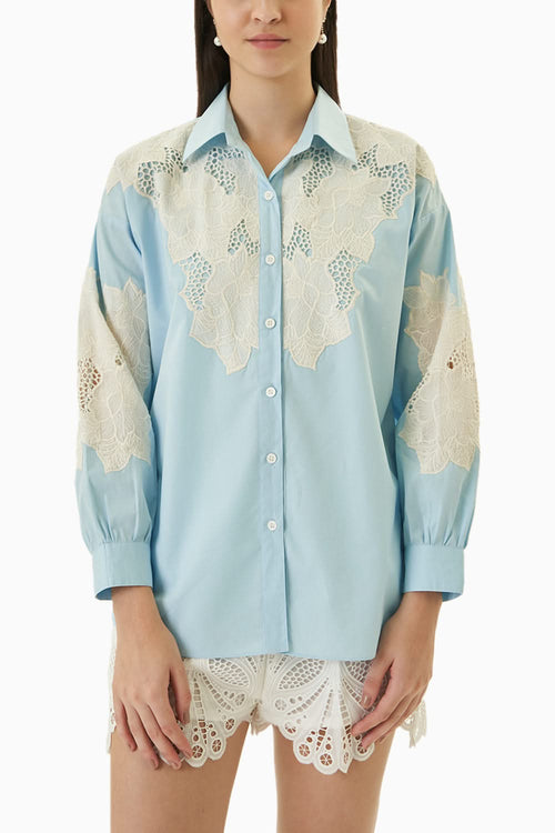 Evelyn Blue Shirt