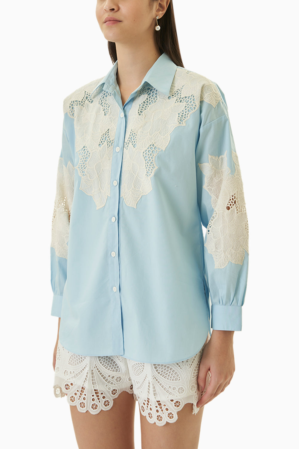 Evelyn Blue Shirt