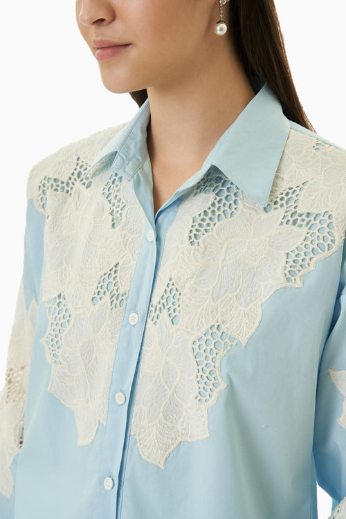 Evelyn Blue Shirt