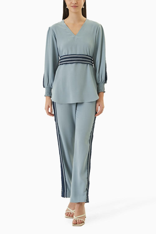 Reflection Blue Co-ord Set