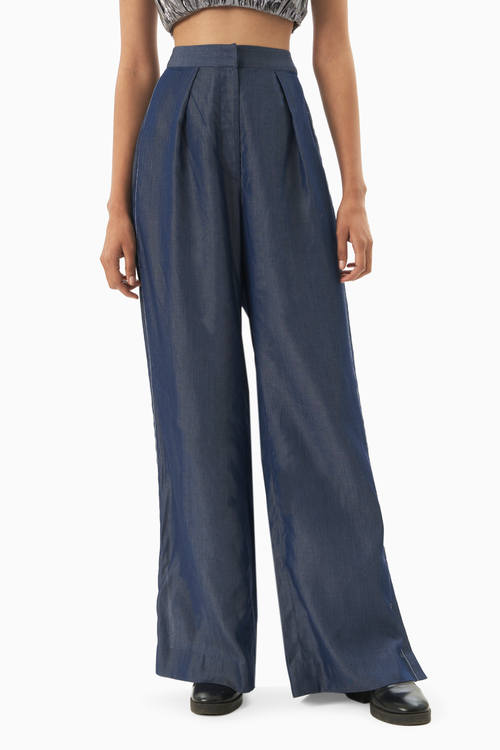 Loose Fit Denim Trouser