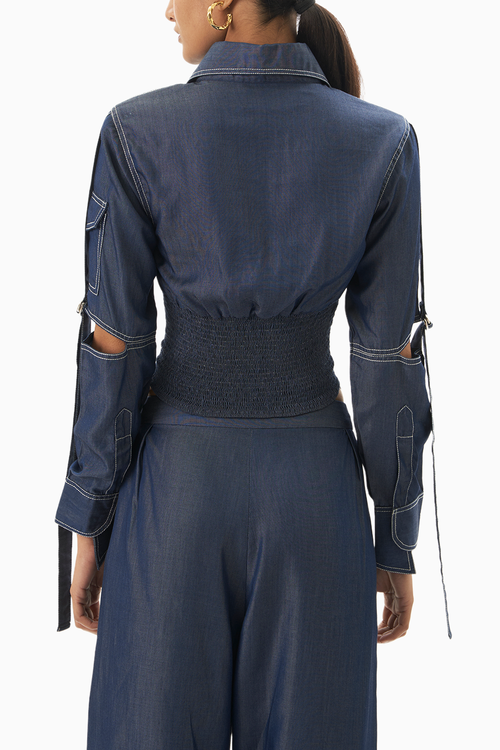 Corset Denim Set