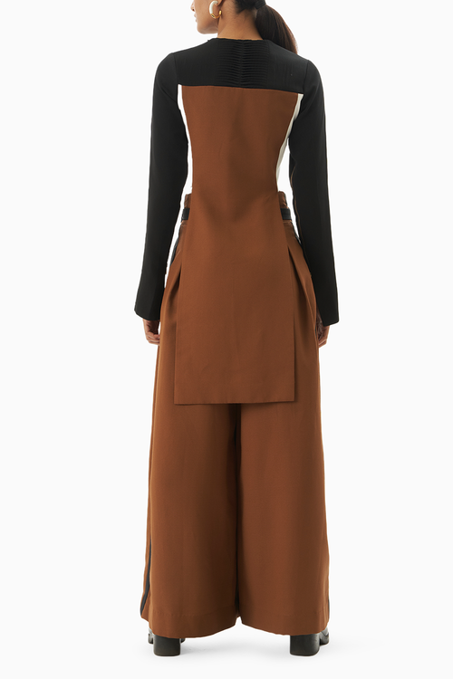 Ecru Tan Ensemble