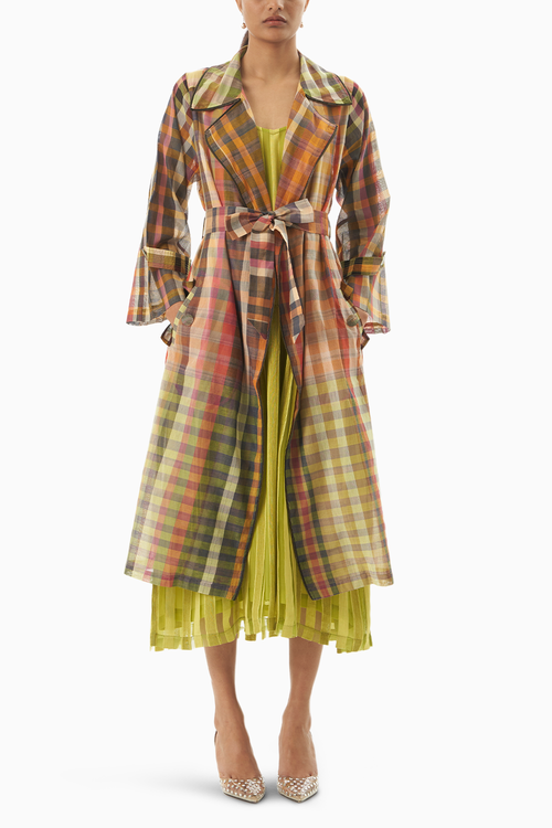 Loverboy Trench Coat With Insert Pockets