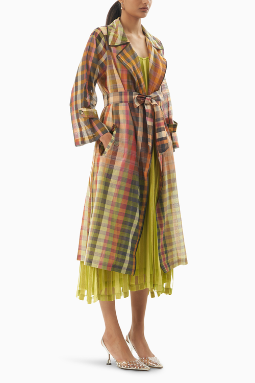 Loverboy Trench Coat With Insert Pockets