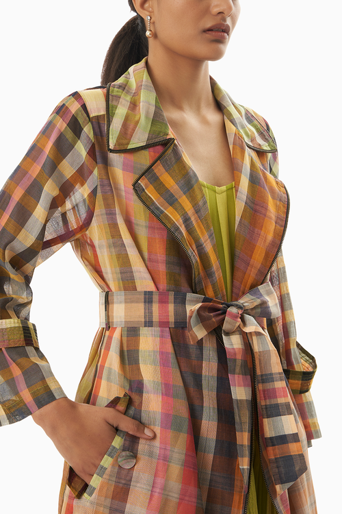 Loverboy Trench Coat With Insert Pockets