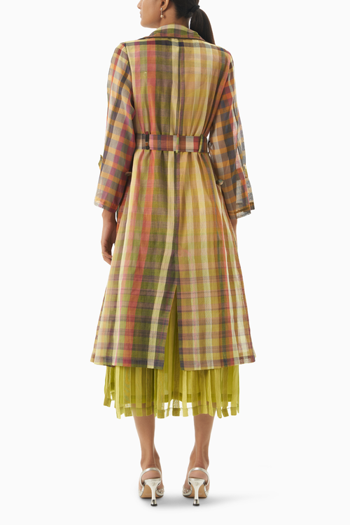 Loverboy Trench Coat With Insert Pockets