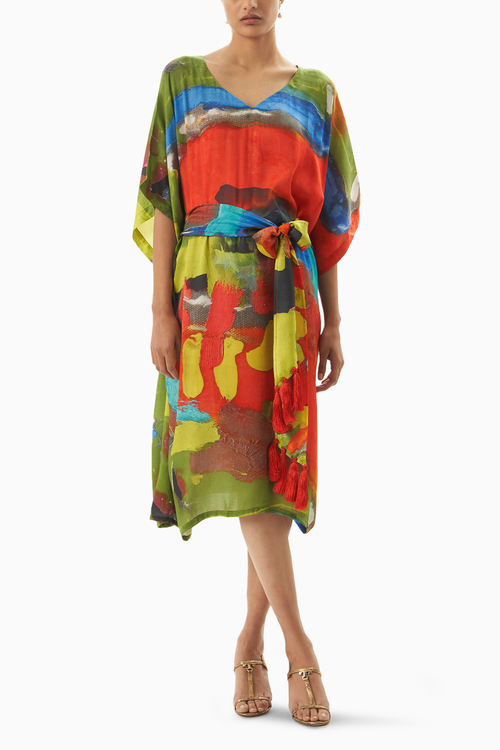 Storm Blotch Kaftan