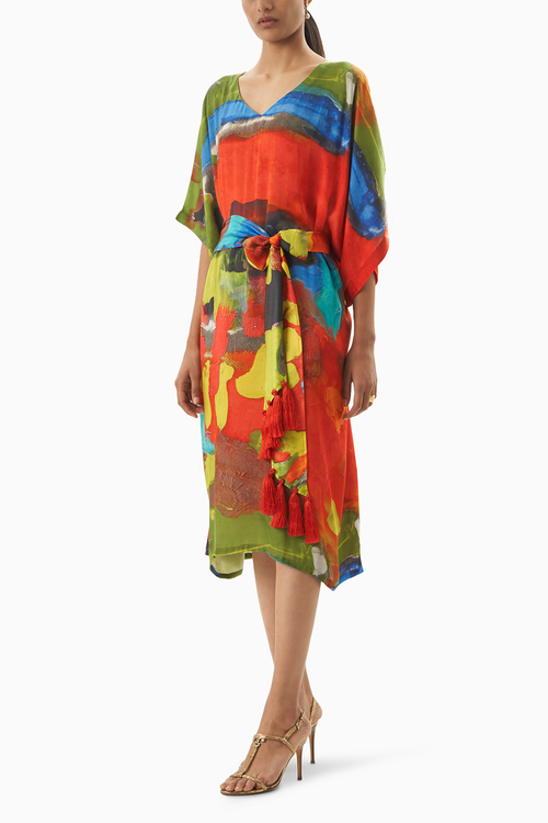 Storm Blotch Kaftan