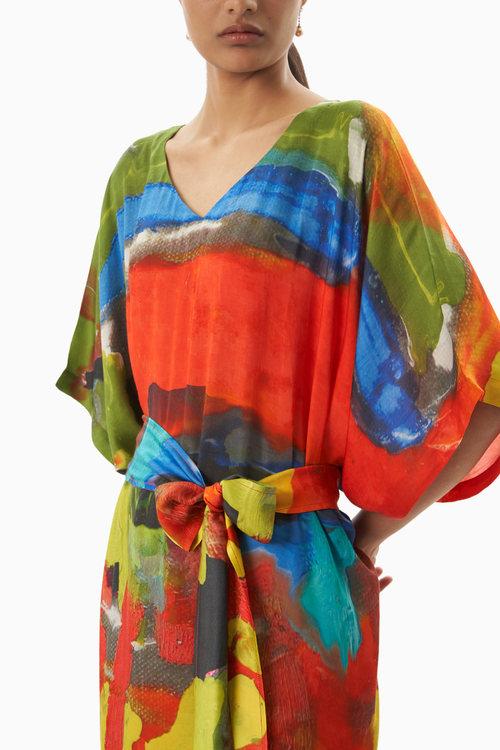 Storm Blotch Kaftan