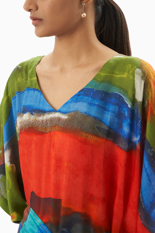 Storm Blotch Kaftan