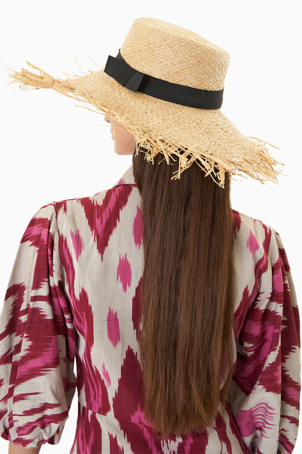 Flat Palm Fringe Hat