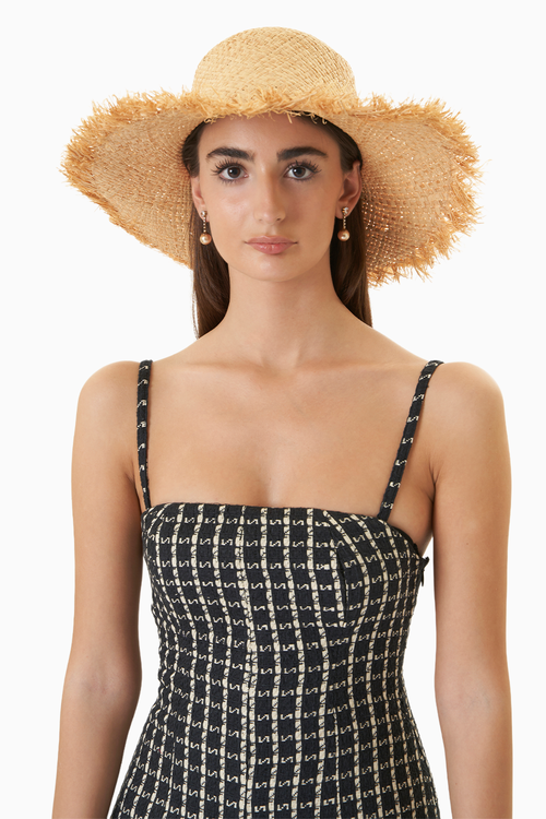 Flat Fringe Hat