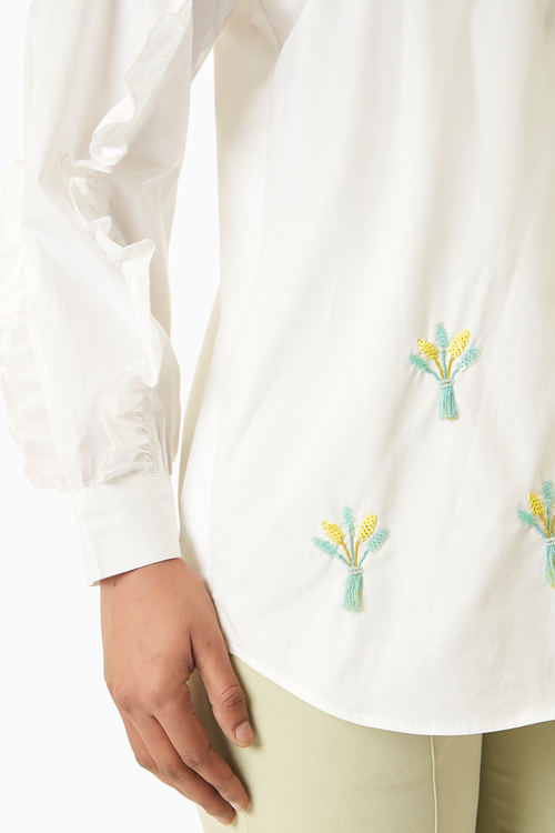 White Bud Shirt