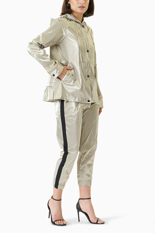 All Weather Metallic Beige Co-ord Set