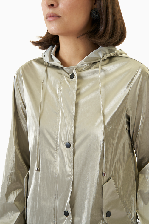 All Weather Metallic Beige Co-ord Set