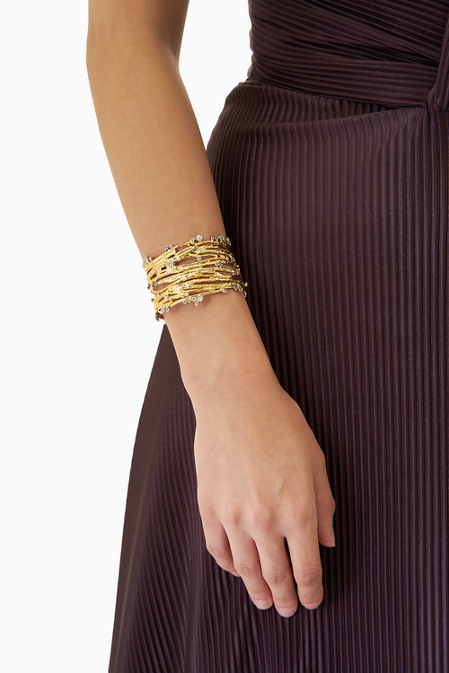 Jewelled Twiggy Cuff