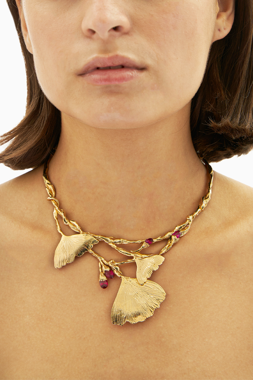 Crystal Bloom Neckpiece