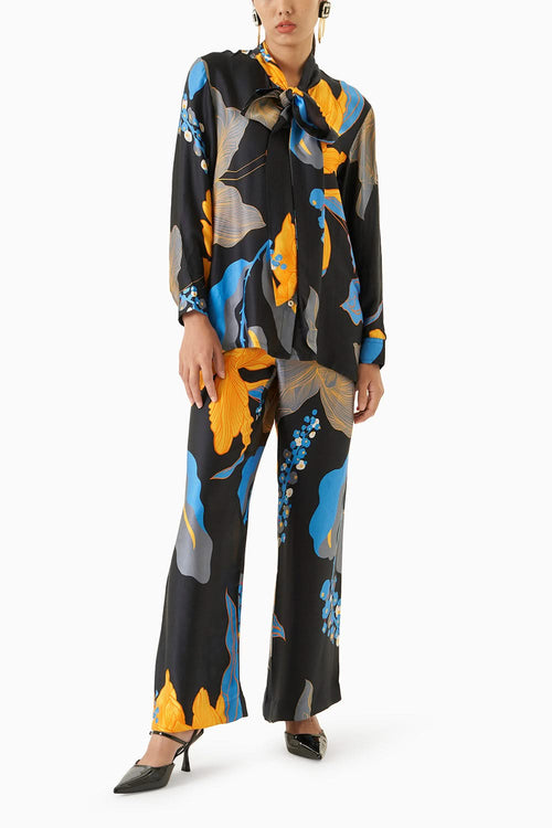 Midnight Knot Shirt & Trousers Co-ord